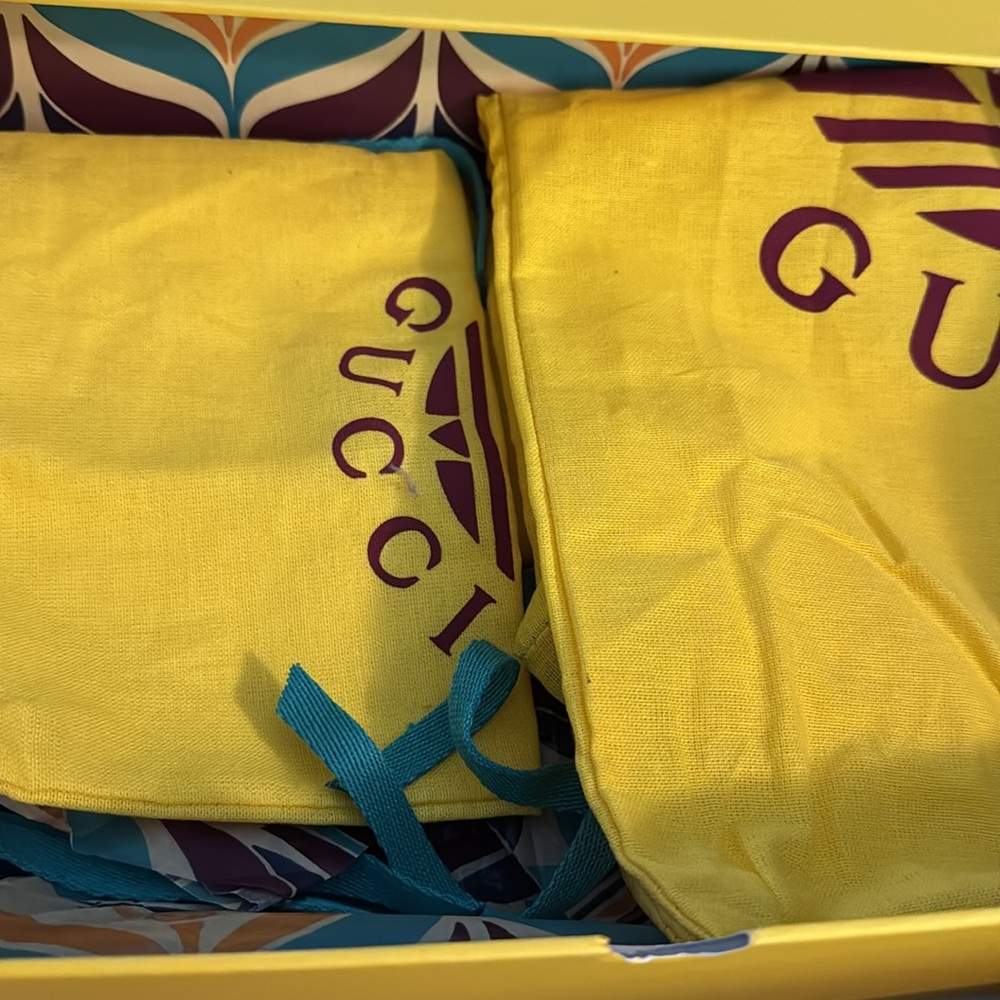 Gucci Brown and Green Wedge Shoes with adidas Iconic Design - Picture 7 of 8